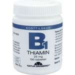 Natur-Drogeriet Vitamin B1 25 Mg | 100 tabletter