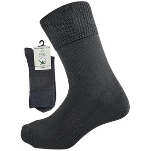 Kilde & Co. Cotton - Diabetic & Comfort Sock Grå | Str. 35-38