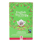 English Tea Shop Grönt Te & Granatäpple, 20 Påsar EKO | 20 påsar
