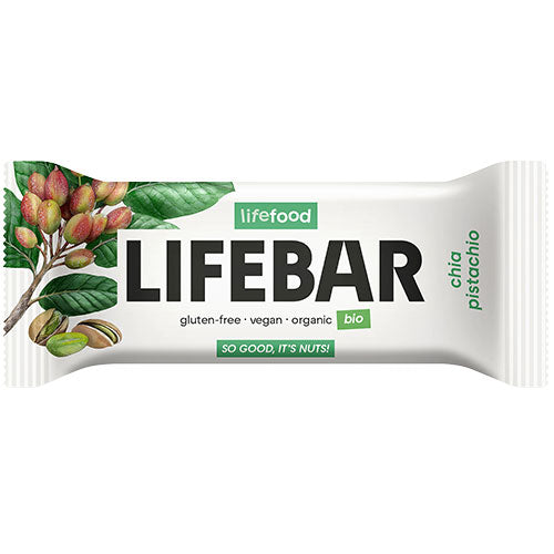 LifeBar Chia Pistachio RAW Eko