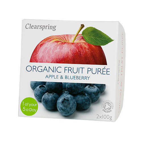 Fruktpuré Äpple & Blåbär