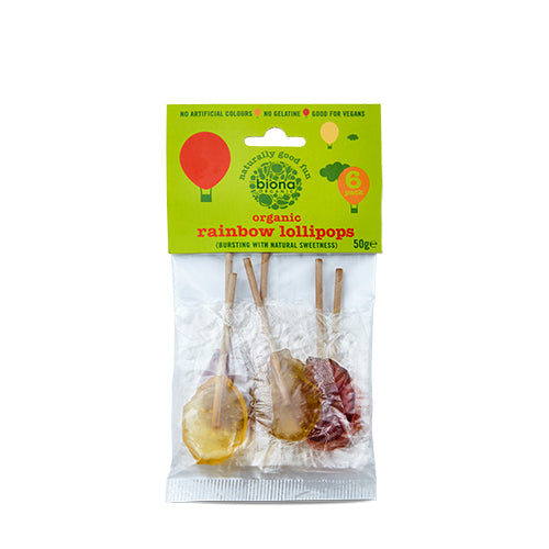 Organic Regnbågsslickpinnar Eko