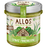 Allos Pålägg Spenat och Pinjenötter Farm Vegetables EKO | 135 g