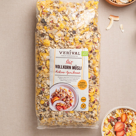 Müsli - Kokos-Aprikos EKO Glutenfri