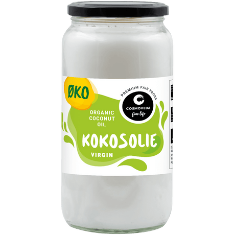 Cosmoveda Jungfru Kokosolja Ekologisk | 1 liter