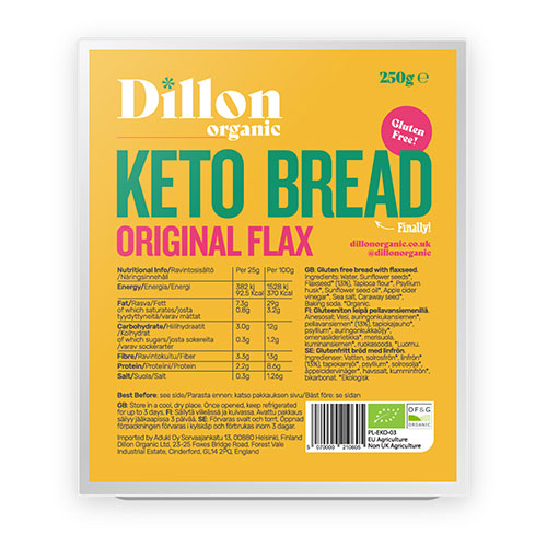 Ketobröd original m. Linfrö EKO Glutenfri
