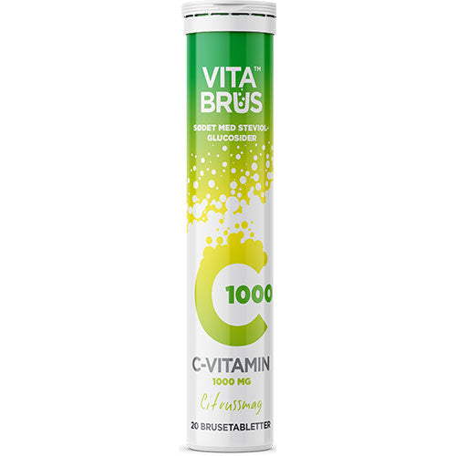 C-Vitamin Brus Tabletter - Citrussmak från 