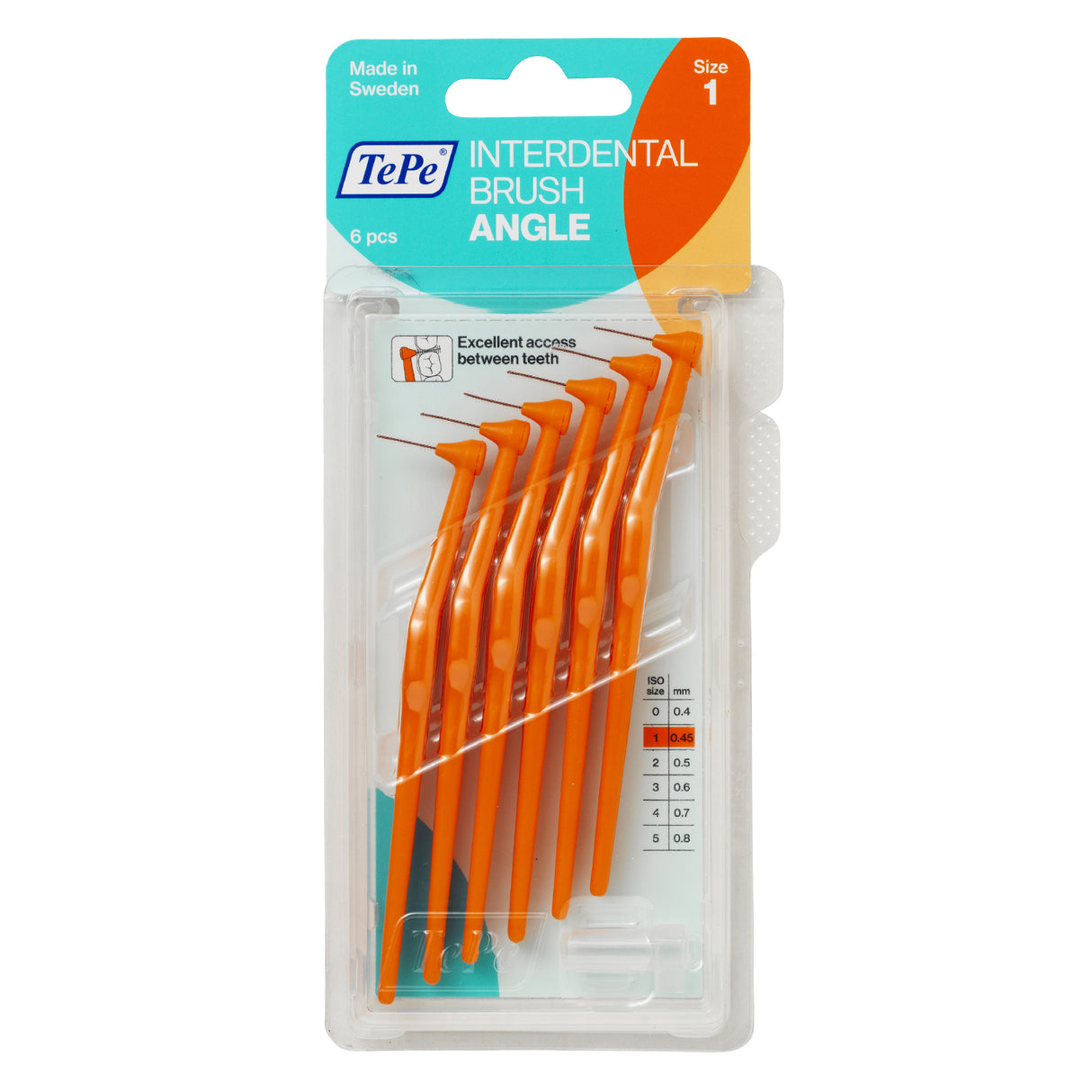 Angle Vinklad Mellanrumsborste 0,45 Mm