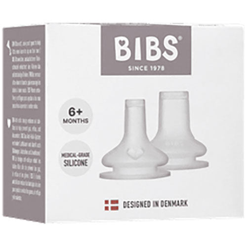 BIBS Baby Bottle Spout Silicone 2-pack