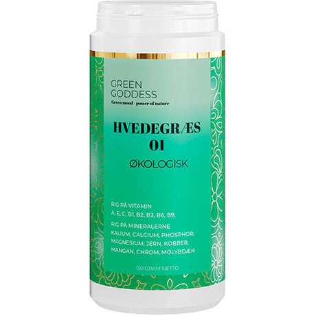 Green Goddess Hvedegræs 01 Ø | 150 gr