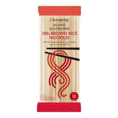 Clearspring Bruna Risnudlar Glutenfri | 200 g