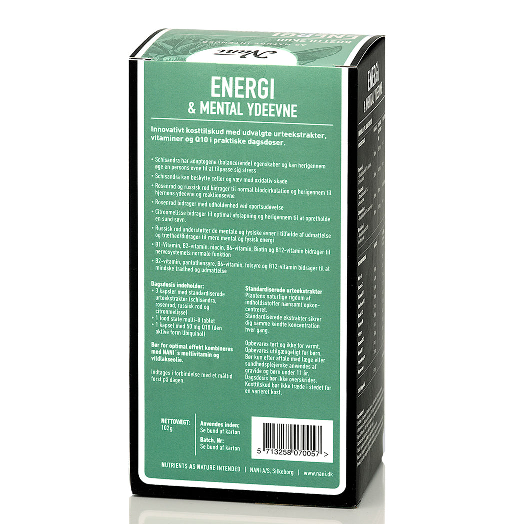 Energi/Mental Performance