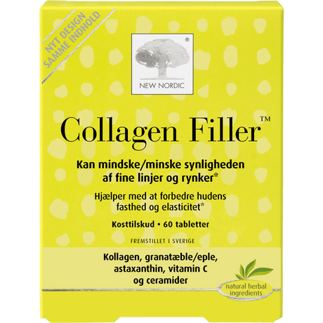 New Nordic Skin Care Collagen Filler | 60 tabletter