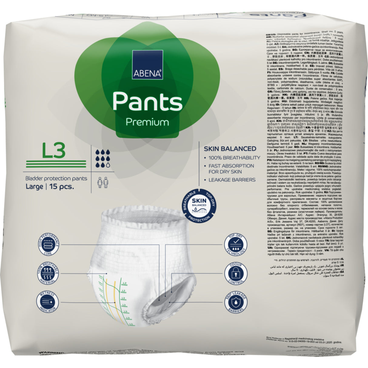 Pants Byxor L3 Inkontinens, Premium