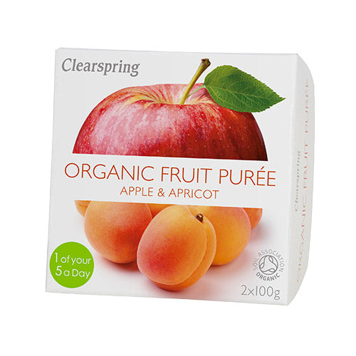 Fruktpuré Äpple och Aprikos EKO