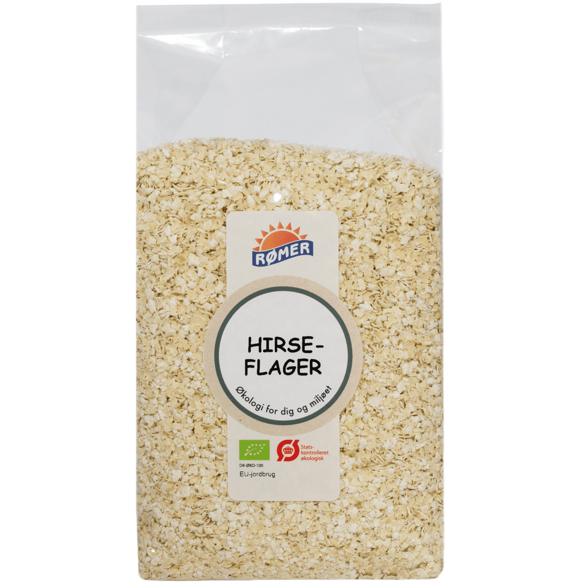 Rømer Hirseflingor Ekologisk | 500 g
