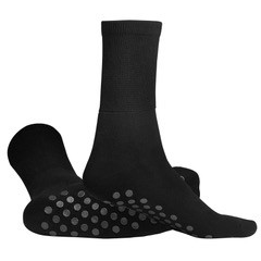 Kilde & Co. Cotton - Anti-Slip Diabetic & Comfort Sock Svart | Str. 35-38