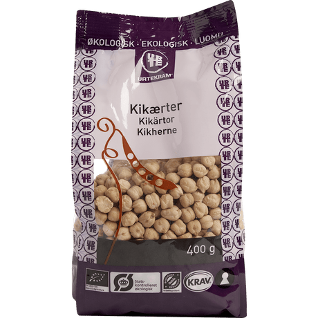 Urtekram Kikärter | 400 g