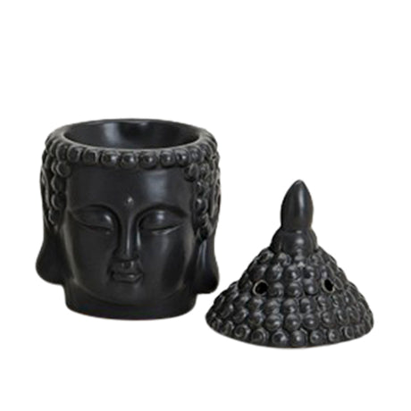 Doftlampe Buddha Svart