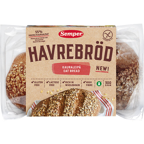 Glutenfri Havrebröd