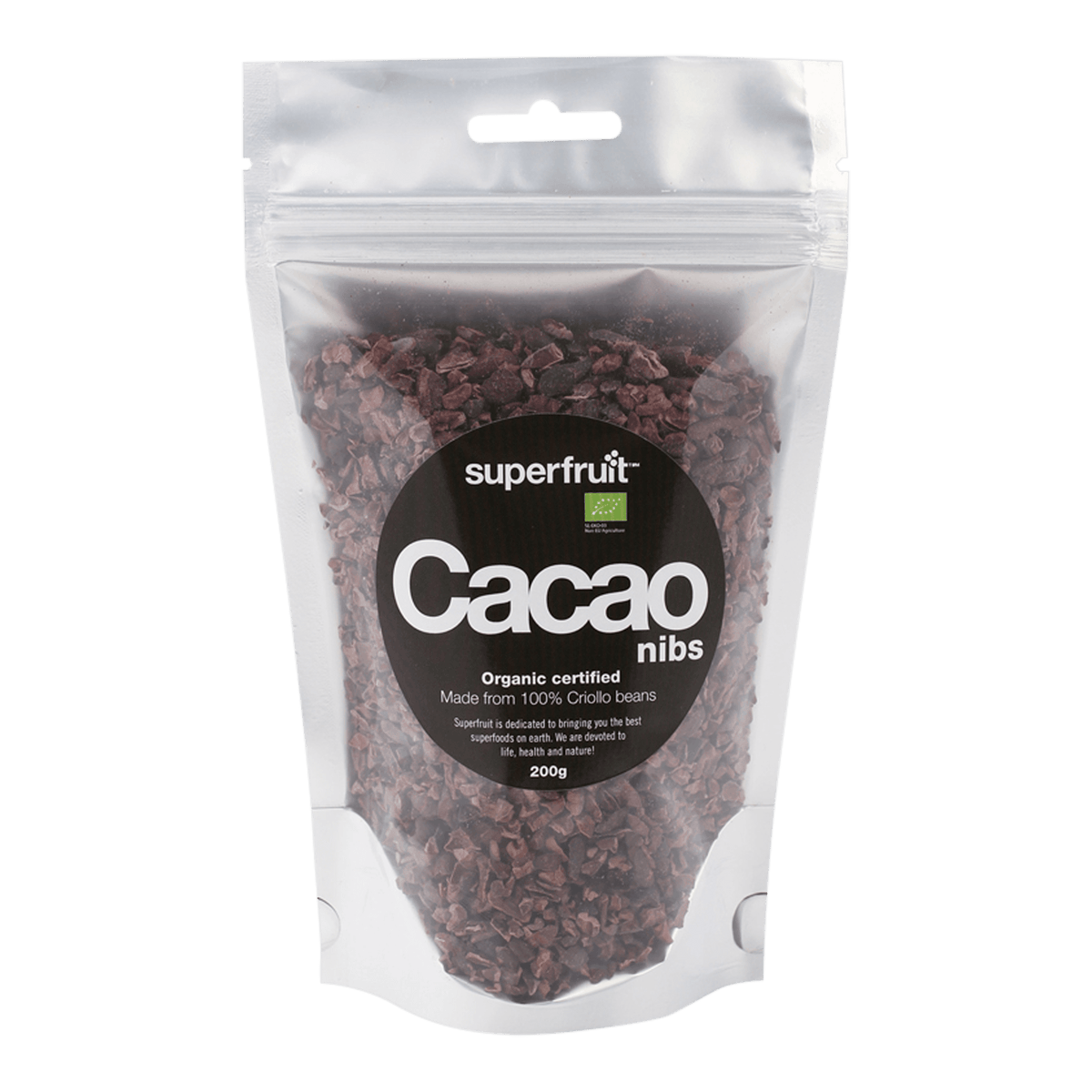 Superfruit Cacao Nibs Ekologisk | 200 g