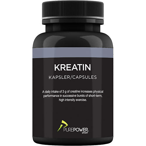 PurePower Kreatinkapsler | 120 kapsler 