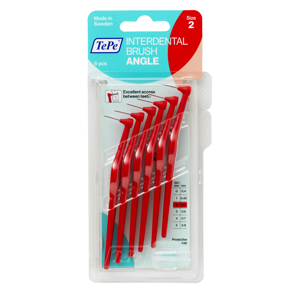 Angle Vinklad Mellanrumsborste 0,5 Mm