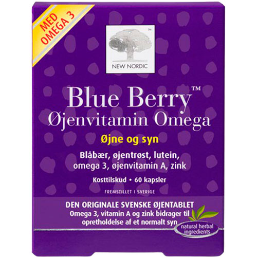 Blue Berry Ögonvitamin Omega 3