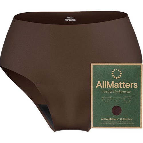 AllMatters Active Højtaljet Brun S 