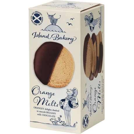 Island bakery Orange Melts Cookies Ekologisk | 133 g