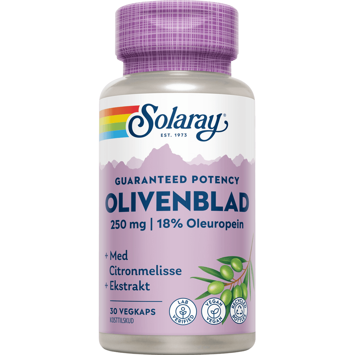 Solaray Olivblad | 30 kapslar