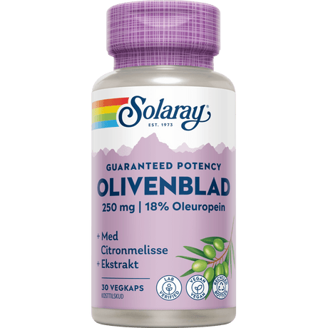 Solaray Olivblad | 30 kapslar