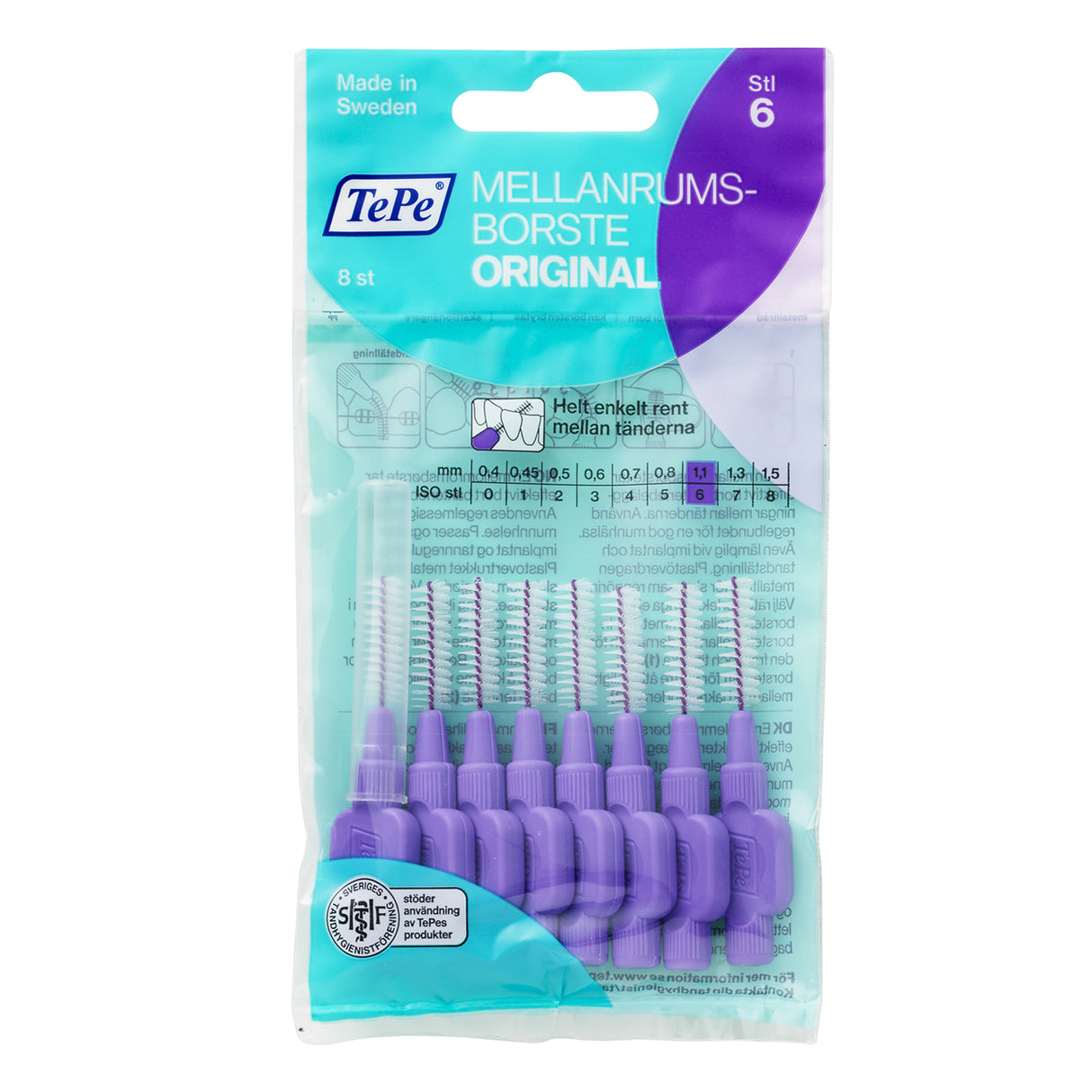 Original Mellanrumsborste 1,1 Mm