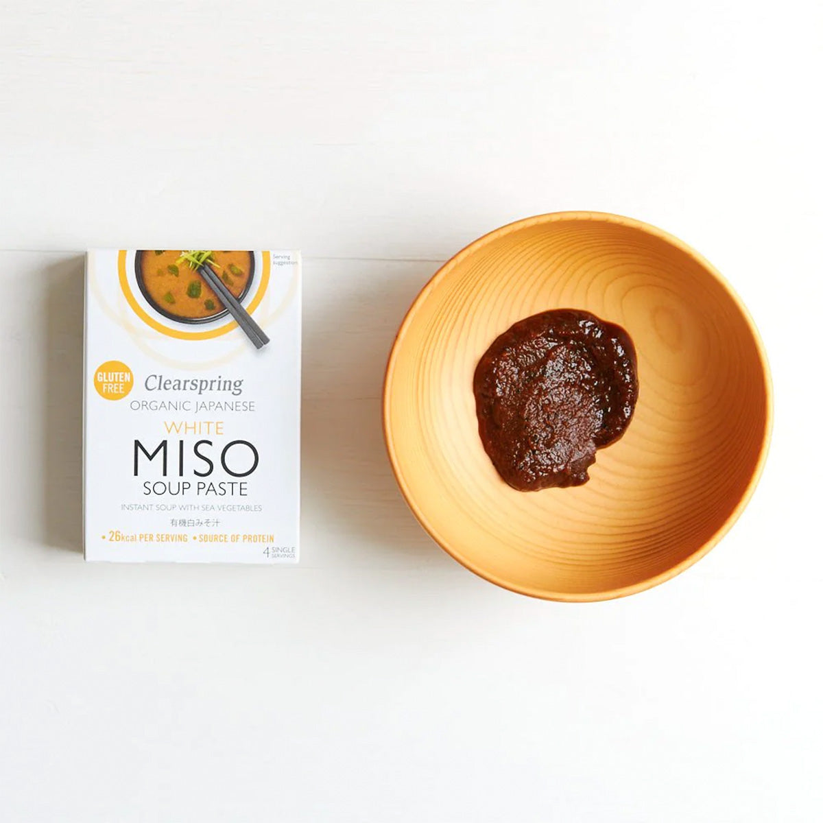Misosoppa Pasta Vit m. Tång Eko