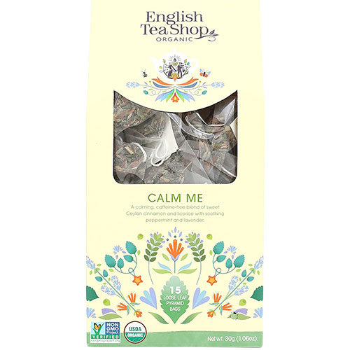 English Tea Shop Koffeinfri Te Calm Me EKO | 15 påsar
