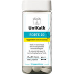 UniKalk Forte 20 tyggetablet | 90 tabletter