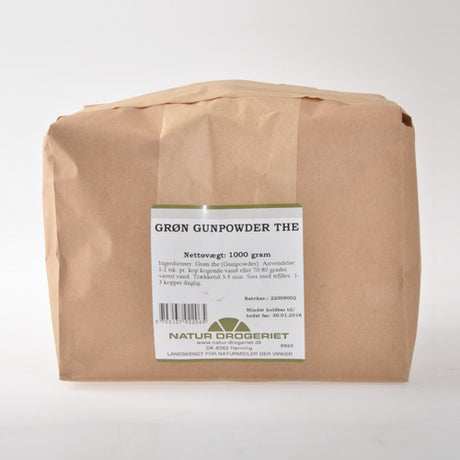 Grönt Gunpowder Te