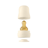 Baby Glass Bottle Complete Set Latex 110ml (Ivory)