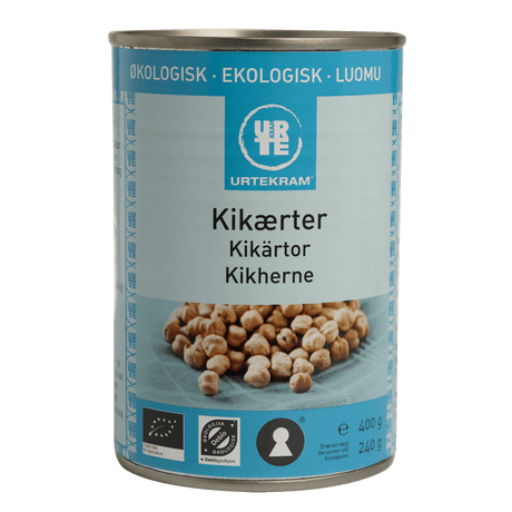 Urtekram Kikärter Ekologisk | 400 g