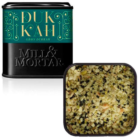 Gröna Dukkah Mandlar Med Grön Pistasch Eko