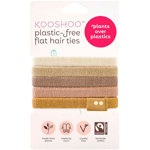 KooShoo Hårelastik Blond 5 Stk