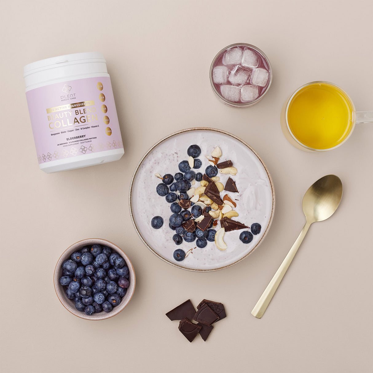 Plent Beauty Blend Collagen | Elderberry