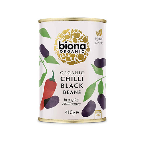 Organic Svarta Bönor Med Chili Eko