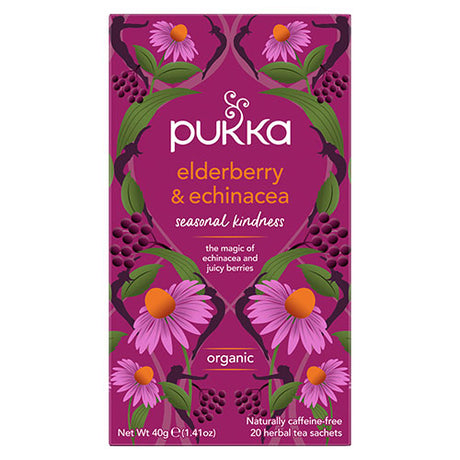 Fläder & Echinacea Te Eco