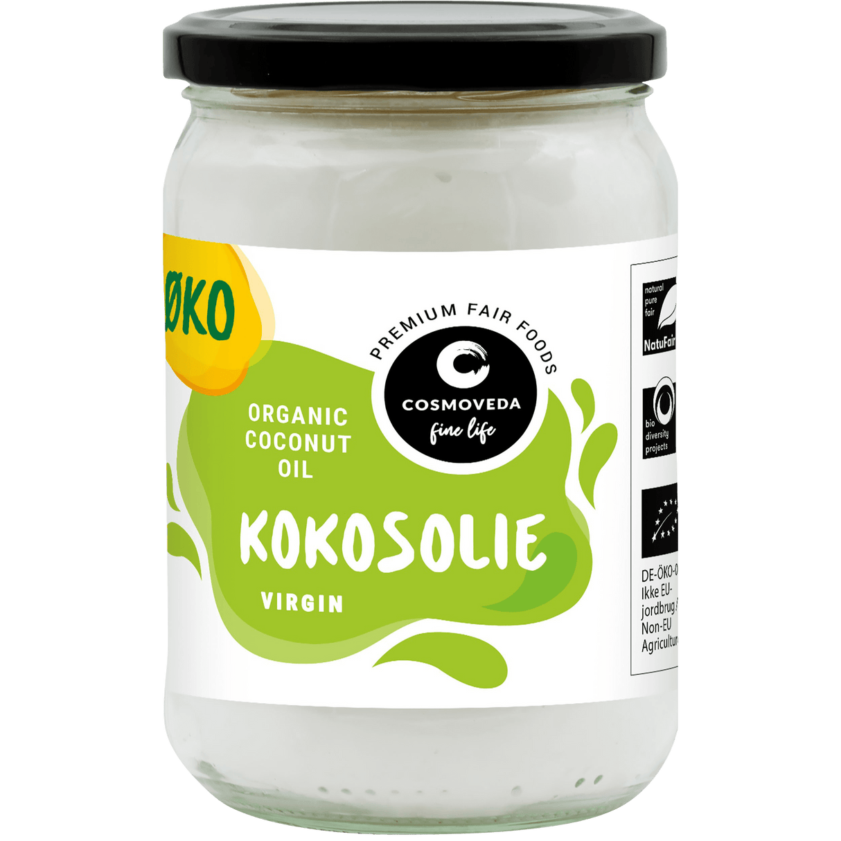 Cosmoveda Jungfru Kokosolja EKO | 550 ml