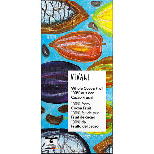 Vivani Hela Kakaofrukter Ekologisk | 80 g