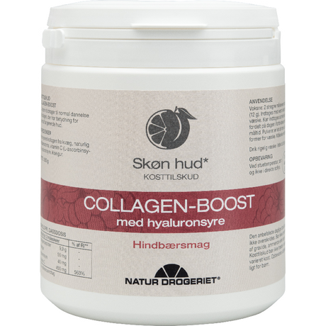 Natur-Drogeriet Collagenboost Hyaluronsyra, Hallon | 350 g