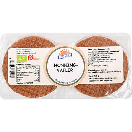 Våfflor Med Honung Ekologiska