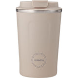 Termosmugg Rostfritt Stål Krämig Beige