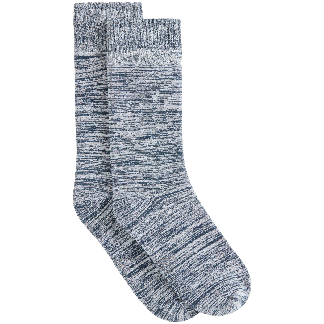 Boody Women´s Chunky Bed Sock | Duvgrå/storm Space Dye